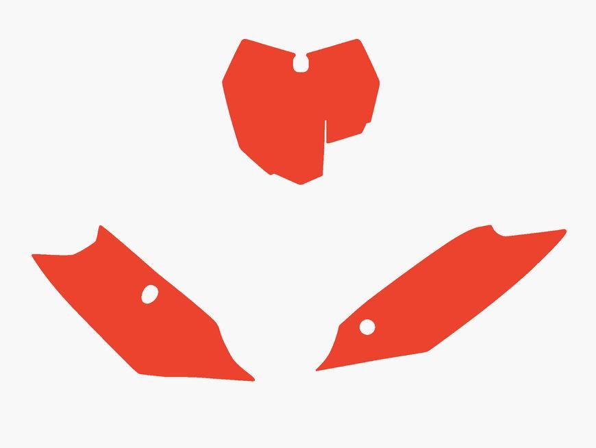 13-15 SX/SXF KTM BACKGROUNDS, RED BLACKBIRD 3519/60 image 1