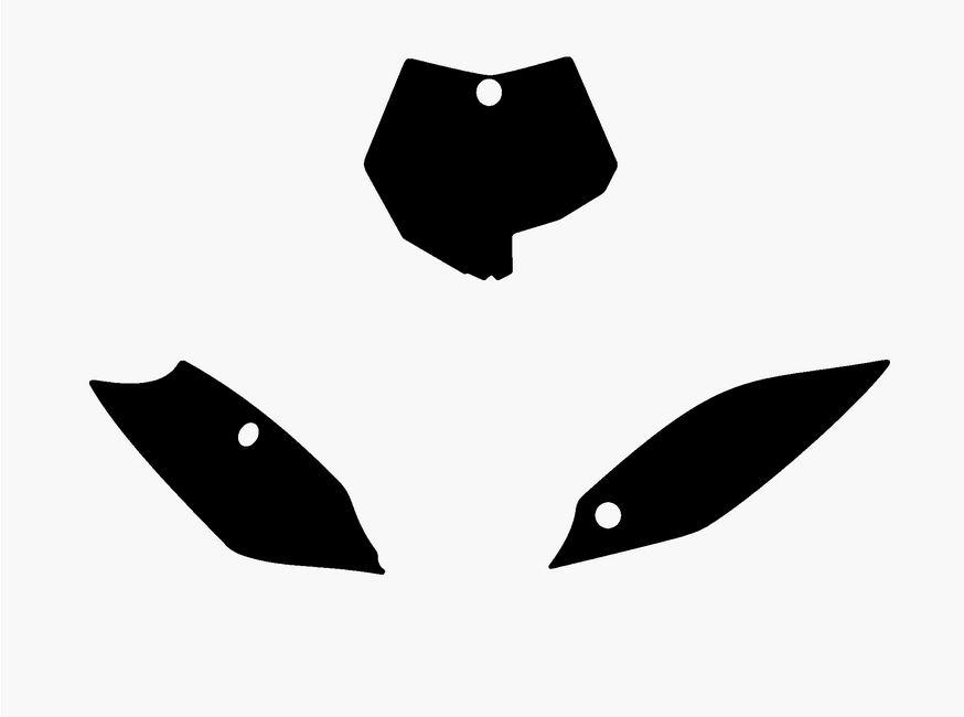 KTM SX 85 13-17 BLACK BACKGROUNDS, BLACKBIRD 3520/20 image 1