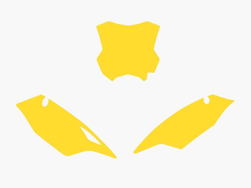 16-18 KX450F BACKGROUNDS, YELLOW BLACKBIRD 3419/40 image 1