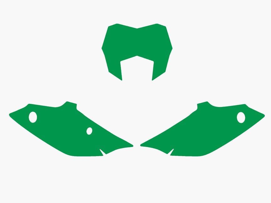 14-17 EC/ECF BACKGROUNDS GREEN, GASGAS BLACKBIRD 3908/30 image 1