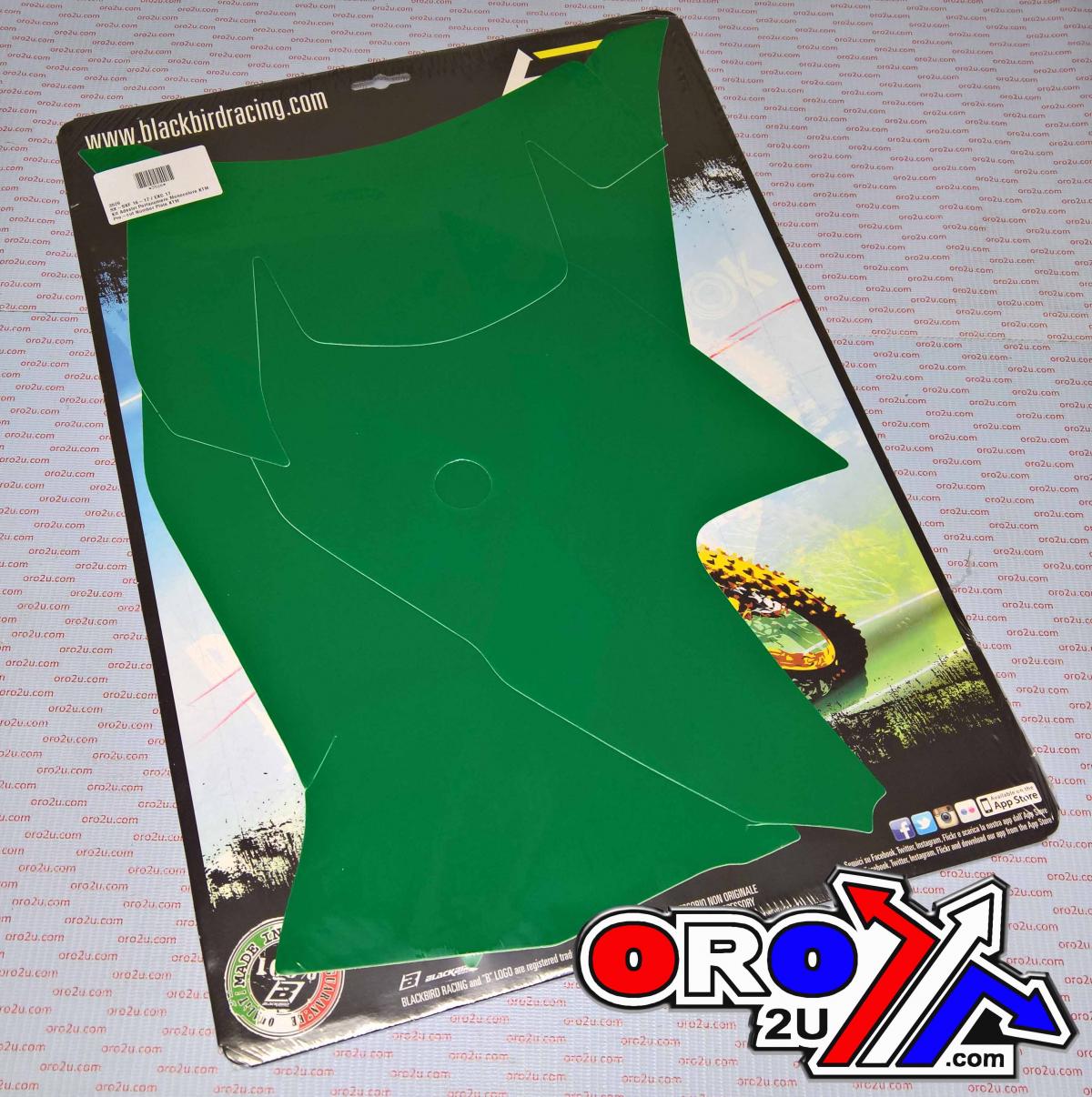 17-19 KTM EXC GREEN PRE CUT BACKGROUNDS, BLACKBIRD 3526/30 thumbnail 2
