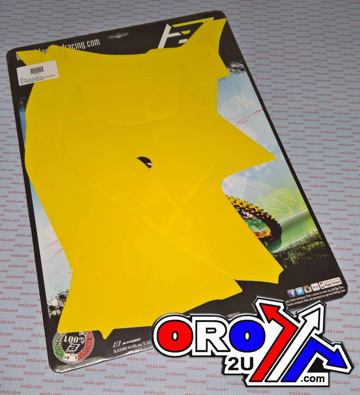 17-19 KTM EXC YELLOW PRE CUT BACKGROUNDS, BLACKBIRD 3526/40 thumbnail 2