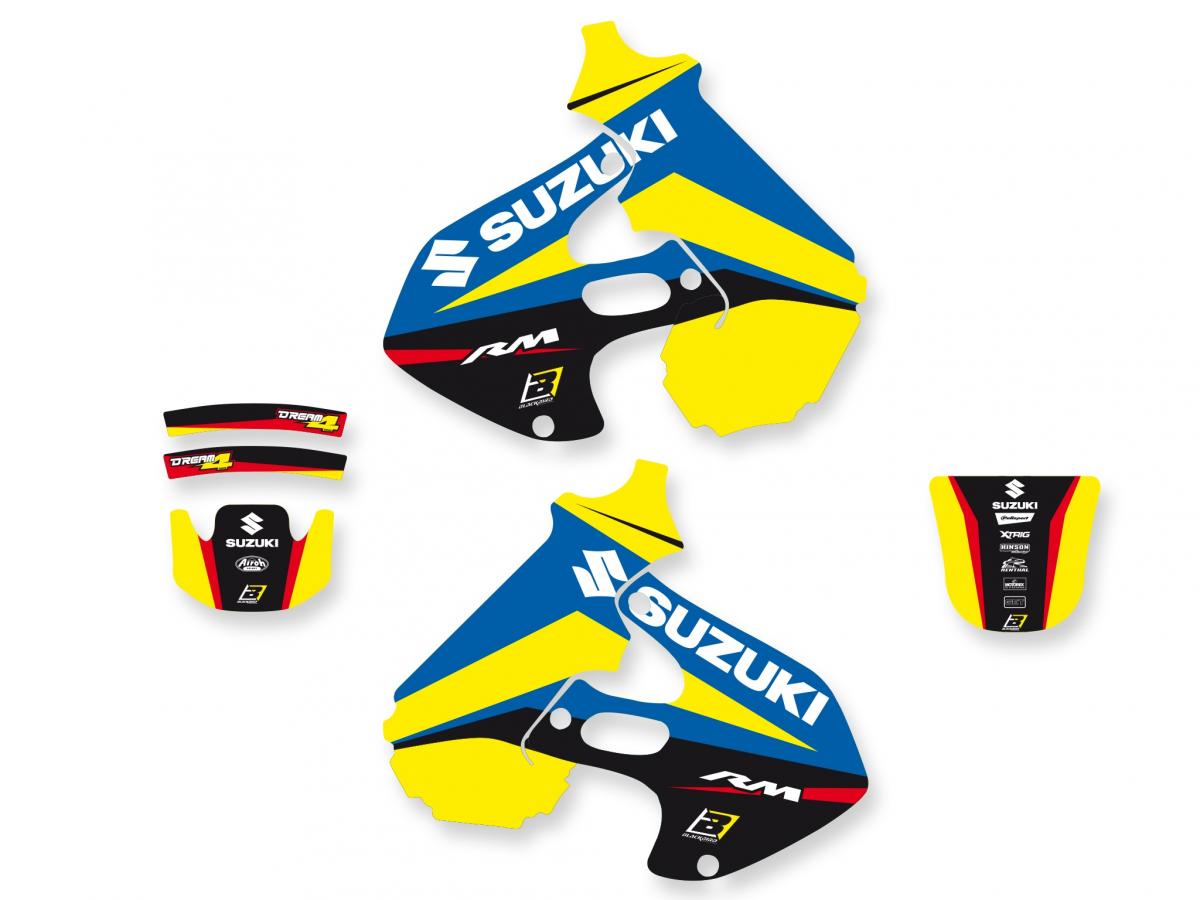 96-00 RM125/250 DREAM 4, BLACKBIRD 8310NSUZUKI thumbnail 2