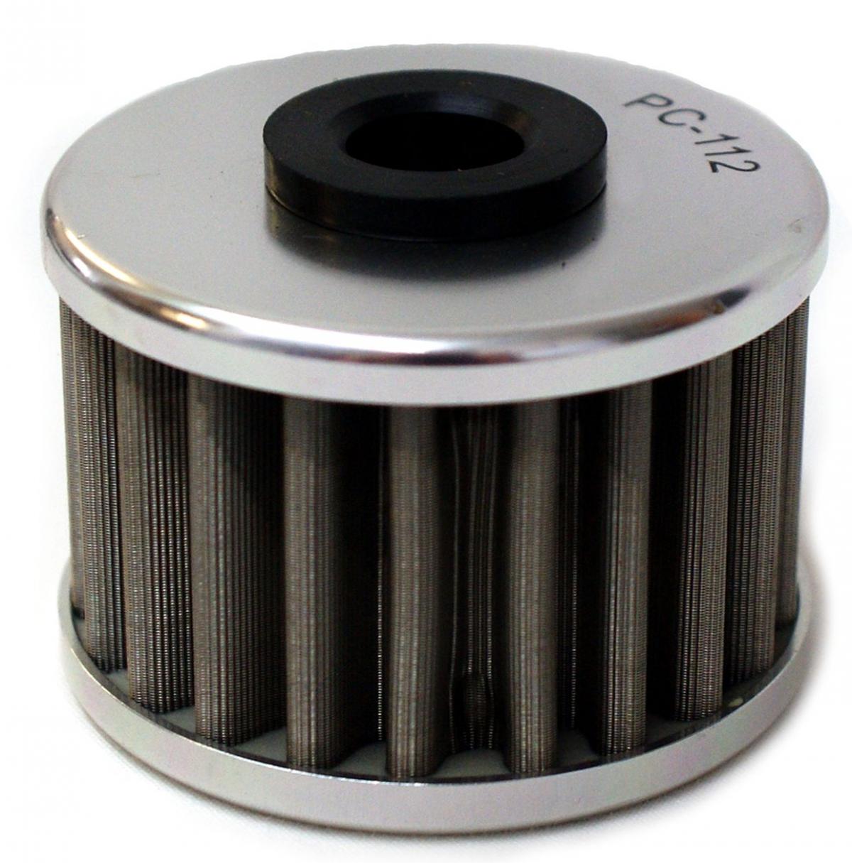 OIL FILTER FLO REUSABLE PC112, PC RACING USA STAINLESS STEEL thumbnail 3