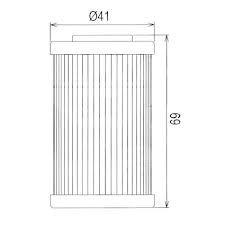 OIL FILTER KTM 5803805000 HF155 thumbnail 5