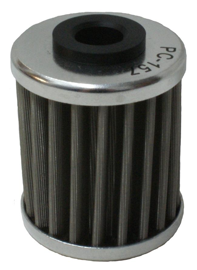 OIL FILTER FLO REUSABLE PC157, PC RACING USA STAINLESS STEEL thumbnail 4