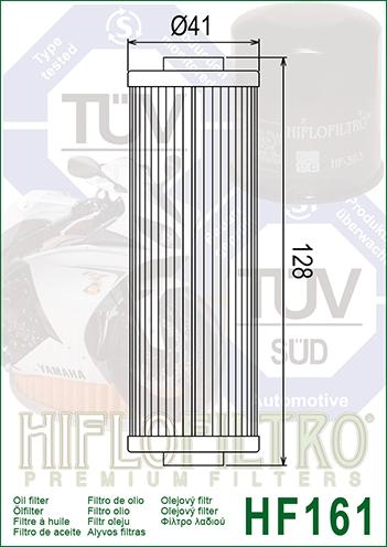 OIL FILTER HIFLO HF161 BMW thumbnail 4