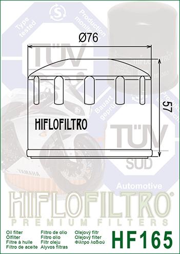 OIL FILTER HIFLO HF165 BMW, BMW 11 42 7 707 217 thumbnail 3