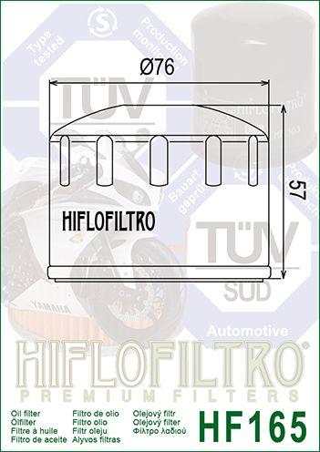 OIL FILTER HIFLO HF165 BMW, BMW 11 42 7 707 217 thumbnail 4