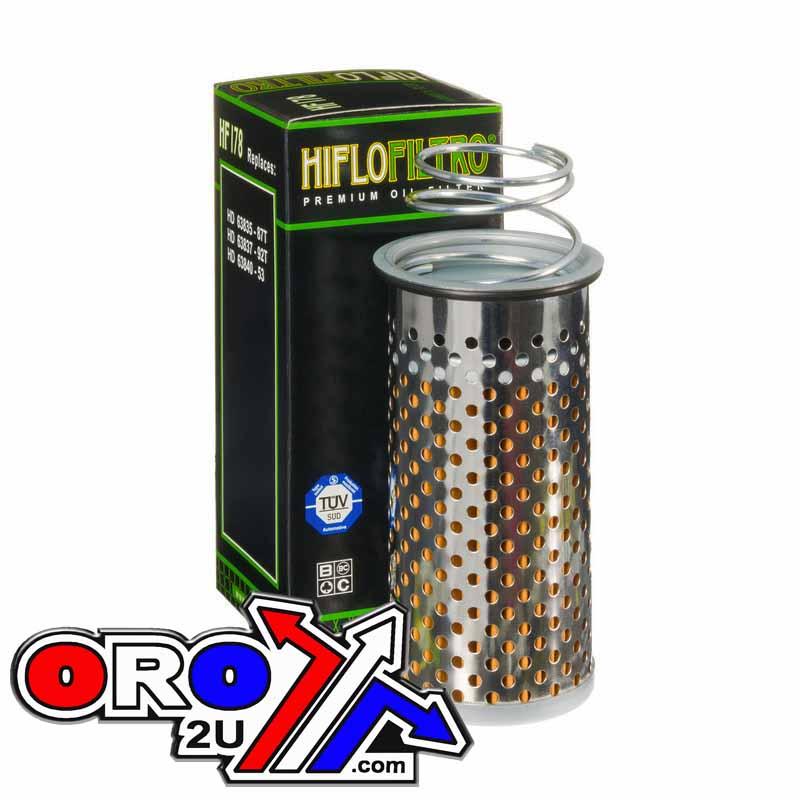 OIL FILTER HIFLO HF178, Harley 63835-87T, 63837-92T, Harley Davidson thumbnail 2