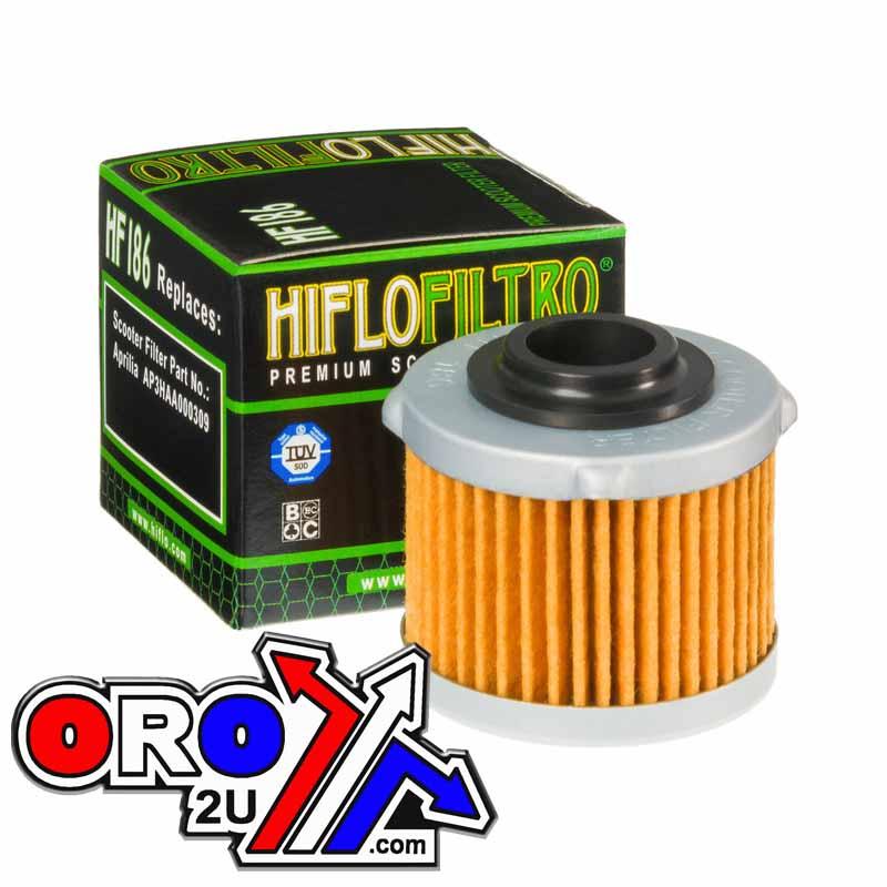 OIL FILTER HIFLO HF186, Aprilia AP3HAA000309 thumbnail 2