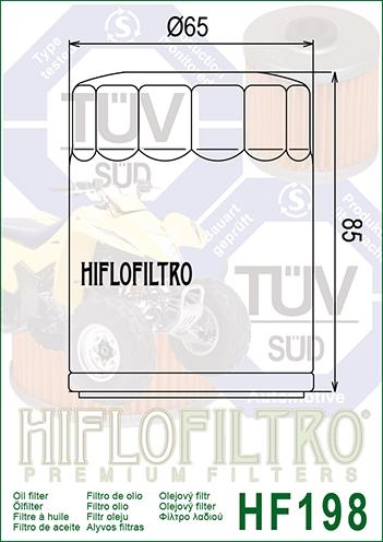 OIL FILTER HIFLO HF198 thumbnail 4