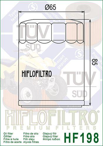 OIL FILTER HIFLO HF198 thumbnail 5