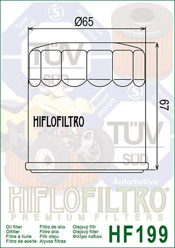 OIL FILTER HIFLO HF199 thumbnail 5