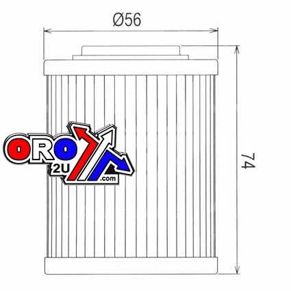 OIL FILTER 420-256-188 HF152 MF8152 thumbnail 2