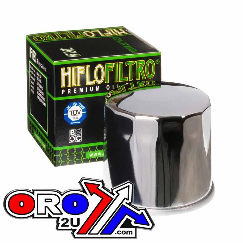 OIL FILTER HIFLO HF138C Chrome thumbnail 2
