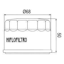 OIL FILTER HIFLO HF147 thumbnail 3