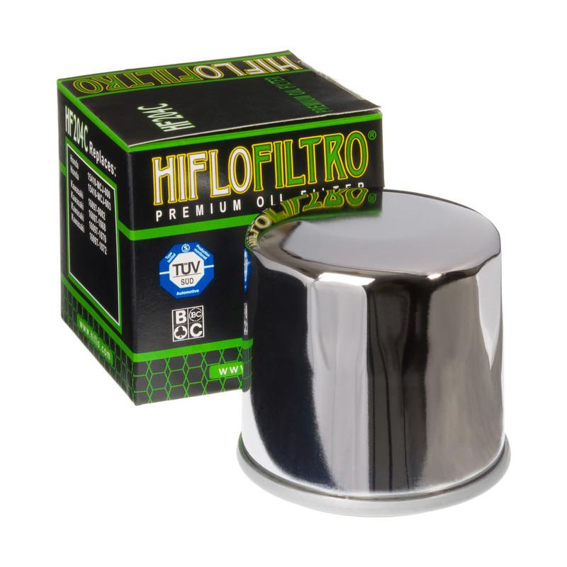 OIL FILTER HIFLO HF204C CHROME image 1