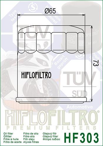 OIL FILTER HIFLO HF303RC RACE thumbnail 3