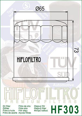 OIL FILTER HIFLO HF303RC RACE thumbnail 4