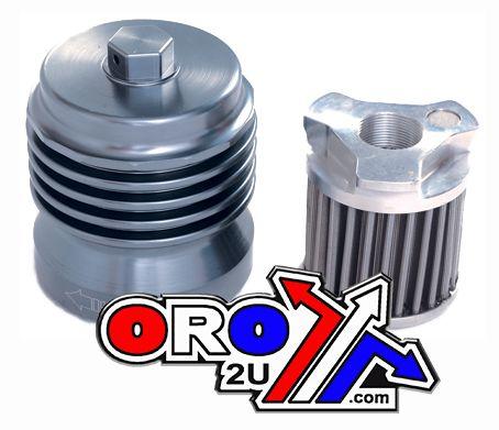 OIL FILTER SPIN ON REUSABLE, PC RACING STAINLESS STEEL PCS1 thumbnail 2