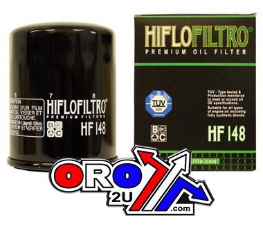 OIL FILTER HIFLO HF148 SUZUKI, 5JW-13440-00, 15400-PLM-A01PE, Honda thumbnail 2