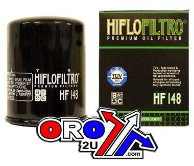 OIL FILTER HIFLO HF148 SUZUKI, 5JW-13440-00, 15400-PLM-A01PE, Honda thumbnail 4