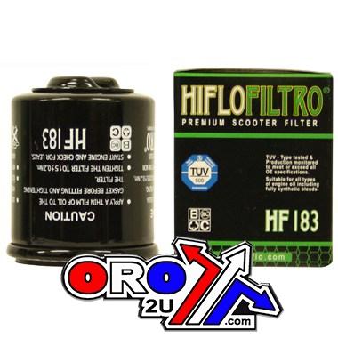 OIL FILTER HIFLO HF183 APRILIA, 483727/82635R, VESPA, PIAGGIO, ROAD thumbnail 2