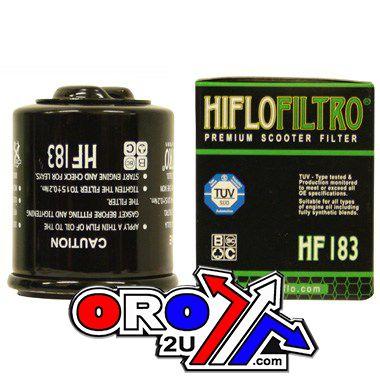 OIL FILTER HIFLO HF183 APRILIA, 483727/82635R, VESPA, PIAGGIO, ROAD thumbnail 4