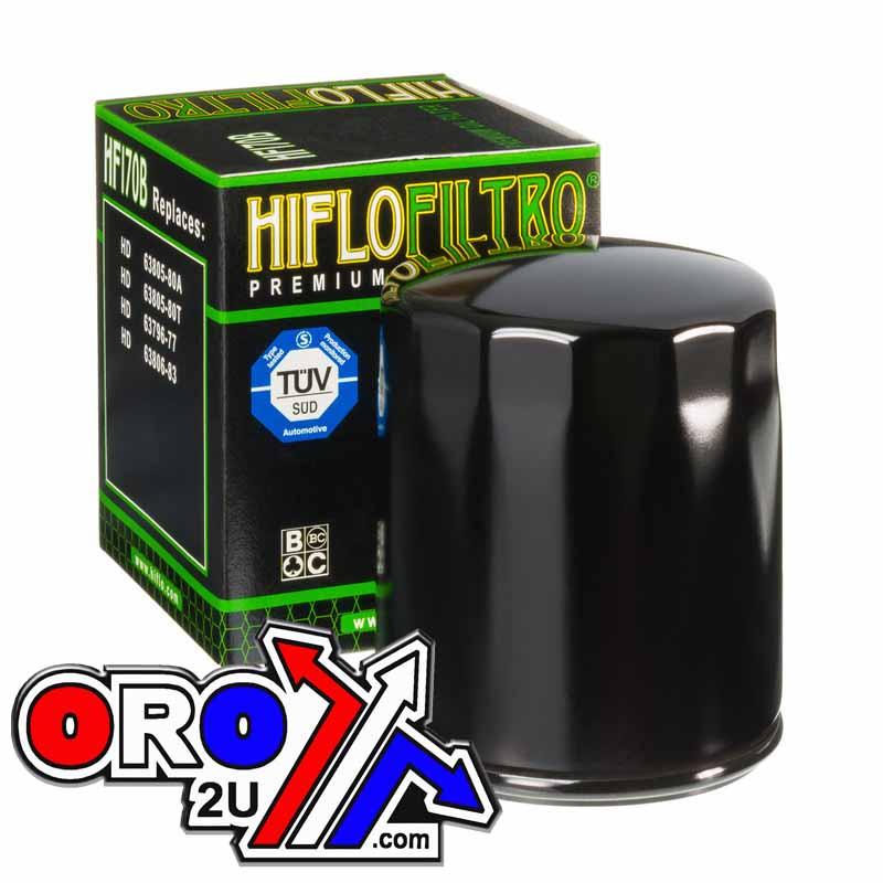 OIL FILTER HIFLO HF170B BLACK, 63805-80A, 63805-80T, 63796-77, ROAD, 63806-83 thumbnail 3
