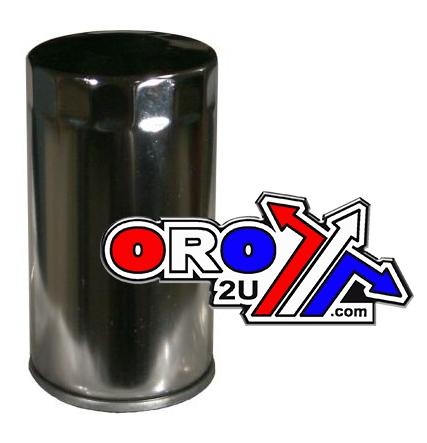 OIL FILTER HIFLO HF173C CHROME, Harley Davidson 63813-90 thumbnail 2