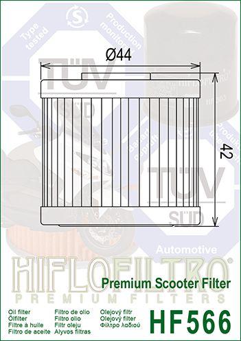 OIL FILTER HIFLO HF566 thumbnail 4