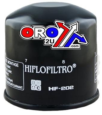 OIL FILTER HIFLO HF202 HON/KAW, HONDA/KAWASAKI, 47-7990.HF thumbnail 2