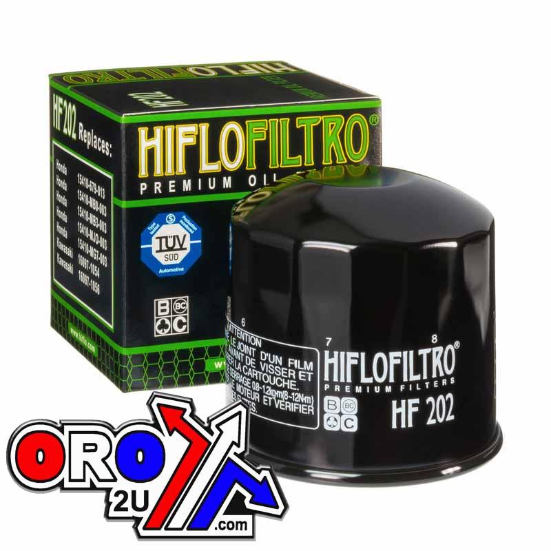 OIL FILTER HIFLO HF202 HON/KAW, HONDA/KAWASAKI, 47-7990.HF thumbnail 3