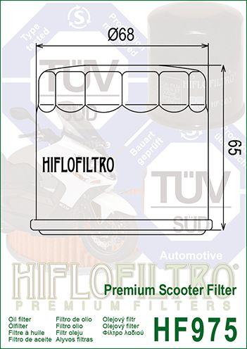 OIL FILTER HIFLO HF975, Suzuki 16510-03G00 thumbnail 4