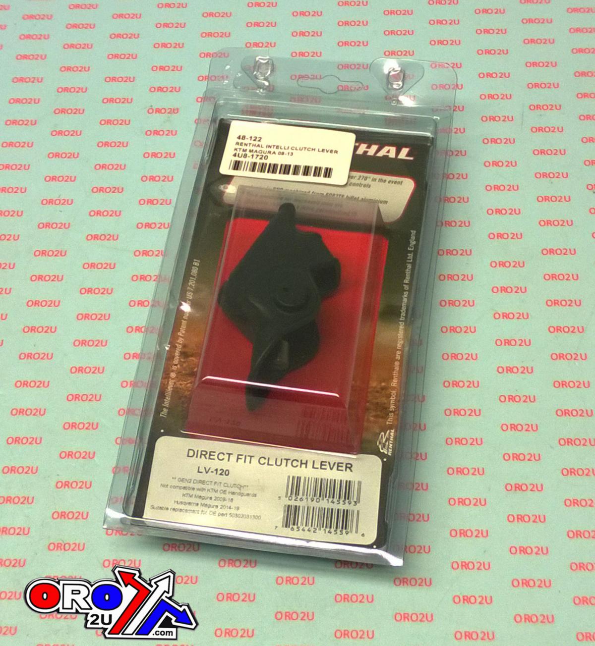 RENTHAL INTELLI CLUTCH LEVER, KTM MAGURA 09-13, Renthal LV-120 thumbnail 3