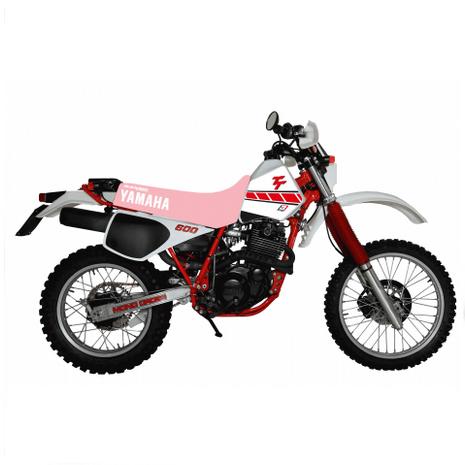 83-92 TT600 BLACKBIRD RED, GRAPHIC KIT DREAM 2201E/01 thumbnail 2