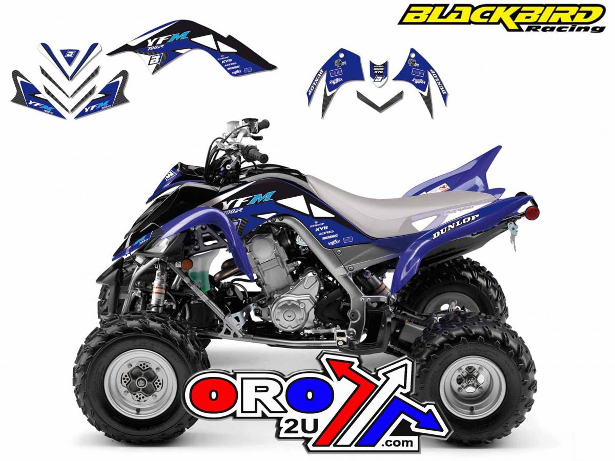 06-20 RAPTOR 700 DREAM-2, BLACKBIRD DECAL KIT 2Q12A thumbnail 3