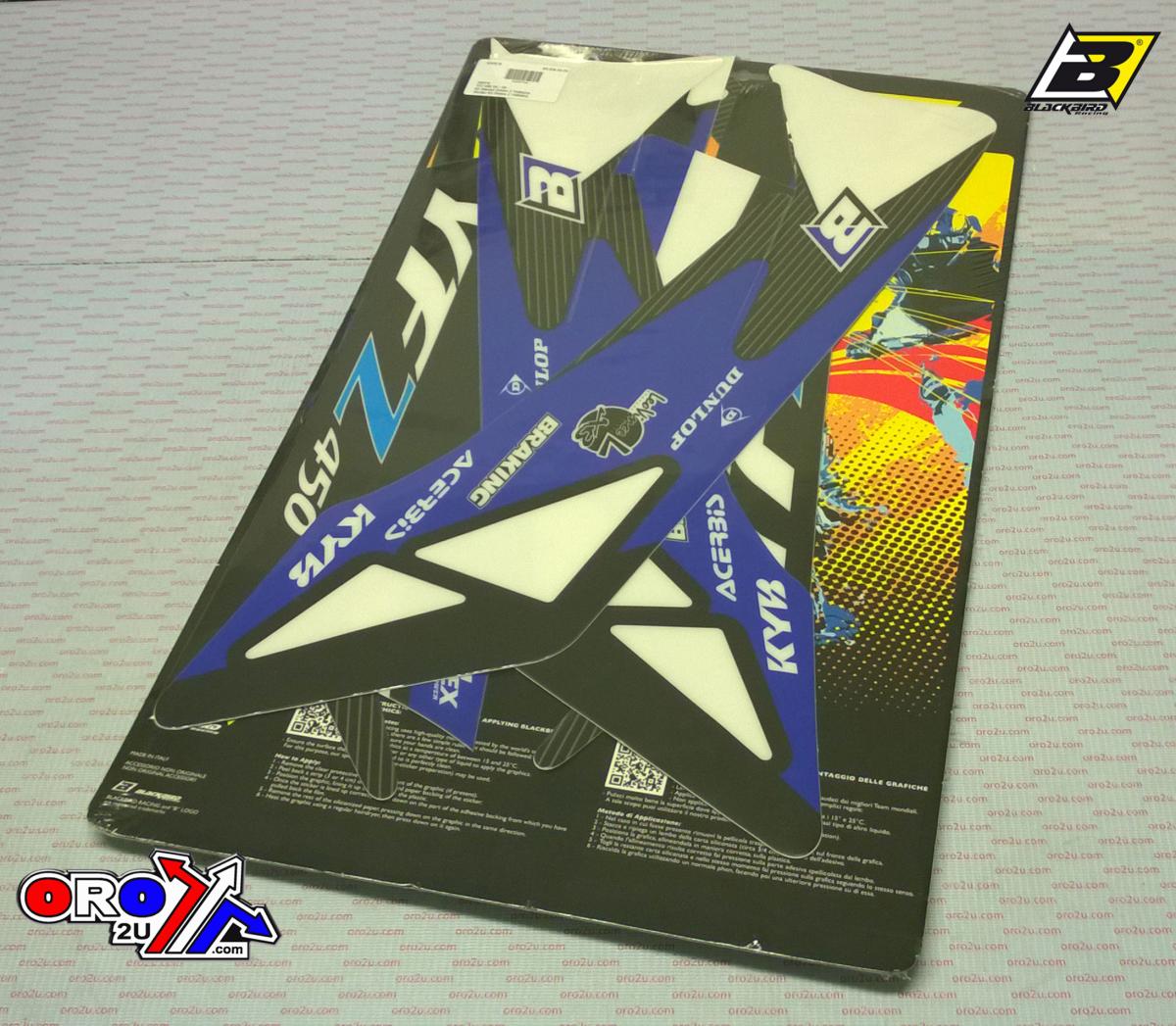 04-09 YFZ450 DREAM 2 ATV, BLACKBIRD GRAPHIC KIT 2Q07A thumbnail 3
