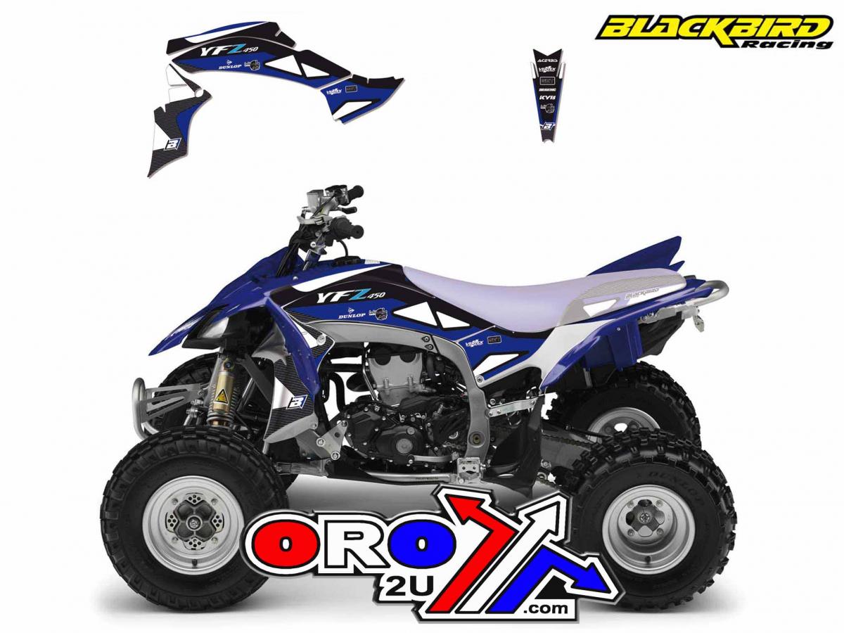 09-20 YFZ450R DREAM-2 ATV, BLACKBIRD DECAL KIT 2Q13A thumbnail 3