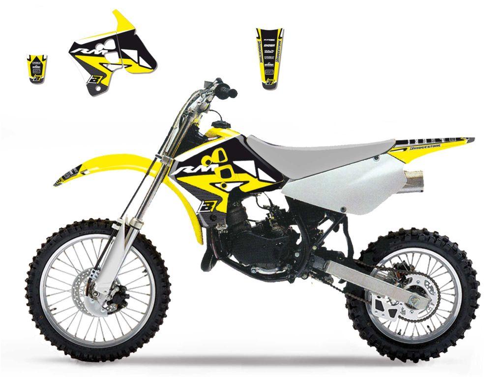 00-01 RM80 DREAM-2, BLACKBIRD DECAL KIT 2306N thumbnail 2