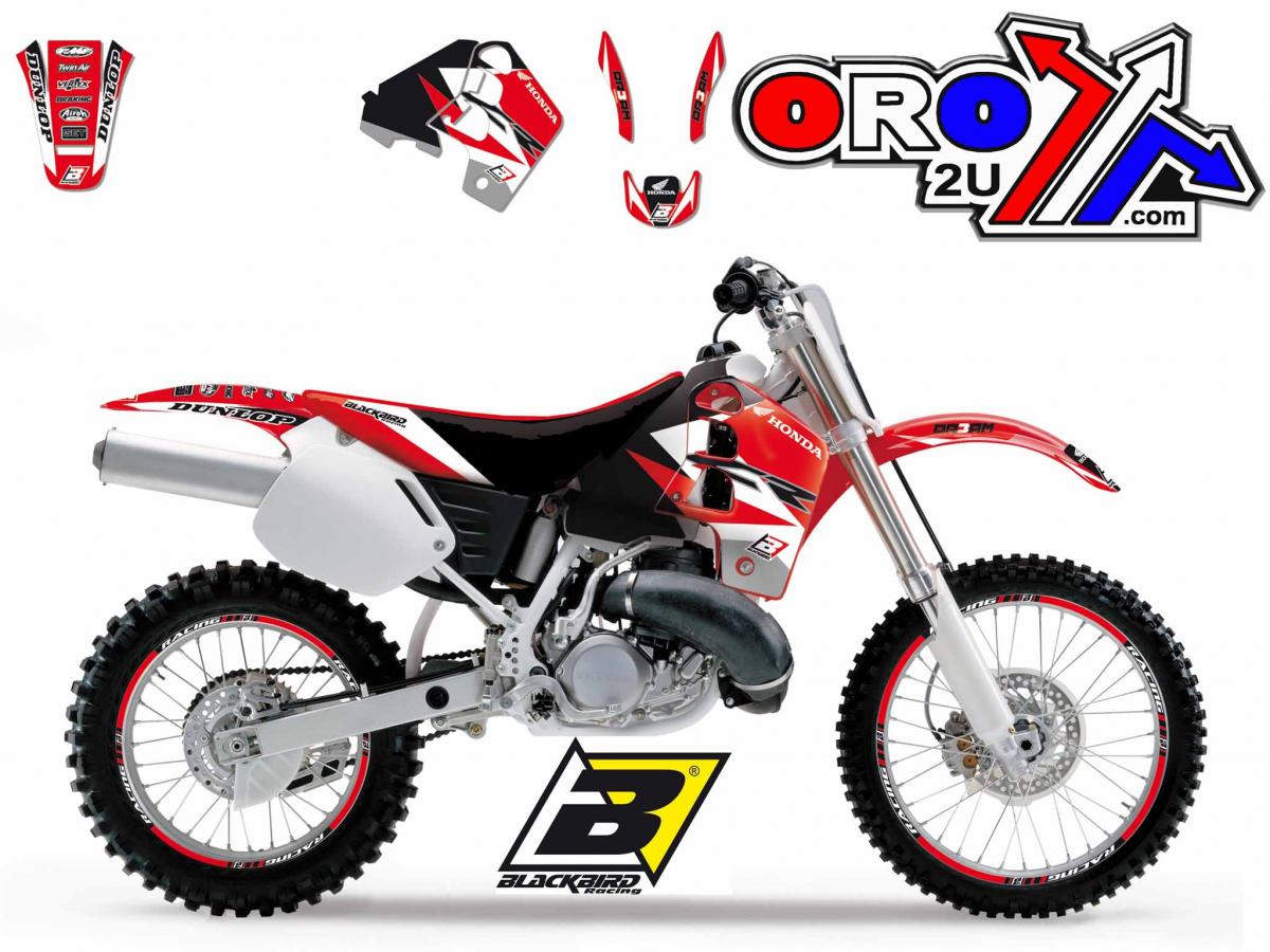 91-01 CR500 DREAM-3, BLACKBIRD DECAL KIT 2126E thumbnail 3