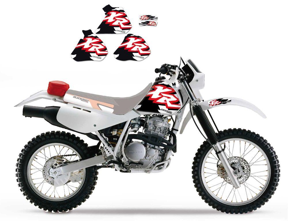 86-95 XR250 ORIGINAL GRAPHIC, BLACKBIRD DECAL KIT 2104 thumbnail 2