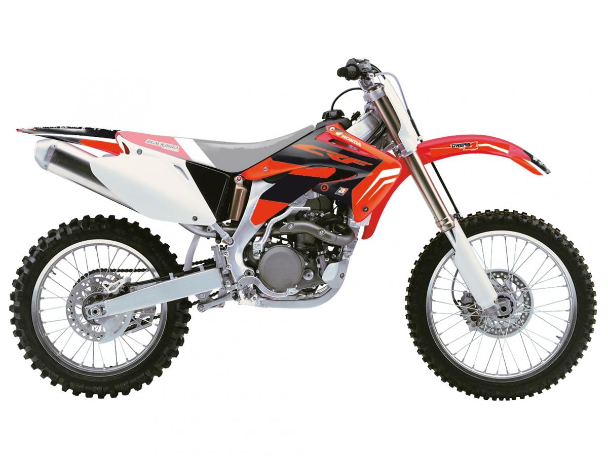 02-04 CRF450 DREAM 4 GRAPHIC, BLACKBIRD DECAL SET 2137N thumbnail 2