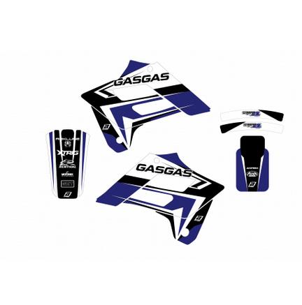02-06 GASGAS DREAM-4 BLUE, BLACKBIRD DECAL KIT 2903N/03 thumbnail 2