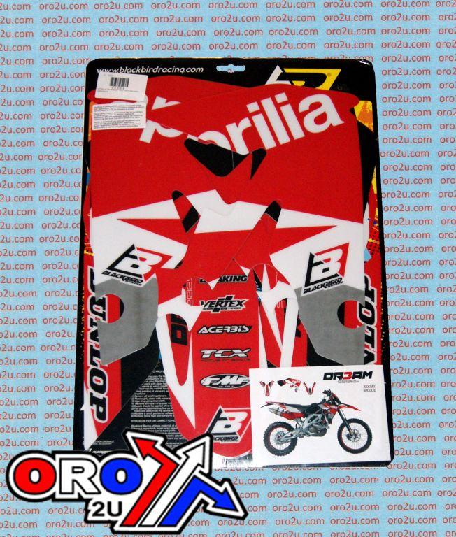 APRILIA RXV SXV 4stk DREAM 3, BLACKBIRD DECAL KIT 2C00E, BB2C00E thumbnail 2