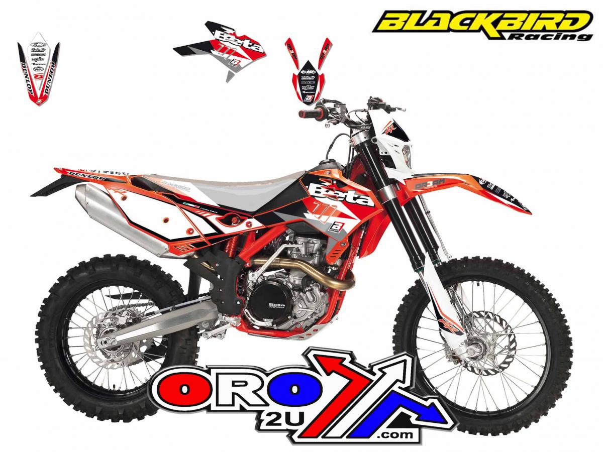 10-12 BETA DREAM 3 GRAPHIC, BLACKBIRD DECAL KIT 2B01E image 1