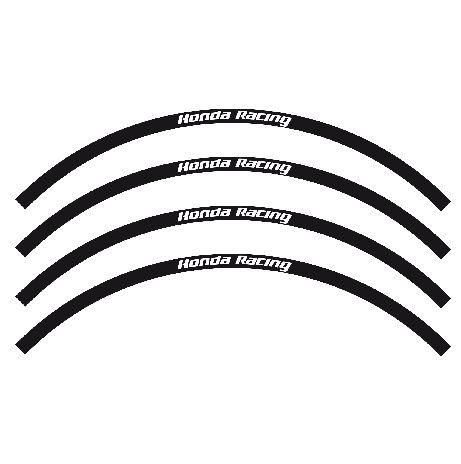 RIM STICKERS BLACK HONDA, BLACKBIRD 5068R/20