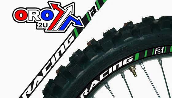 RIM STICKERS GREEN RACING, 5081/30 BLACKBIRD thumbnail 2