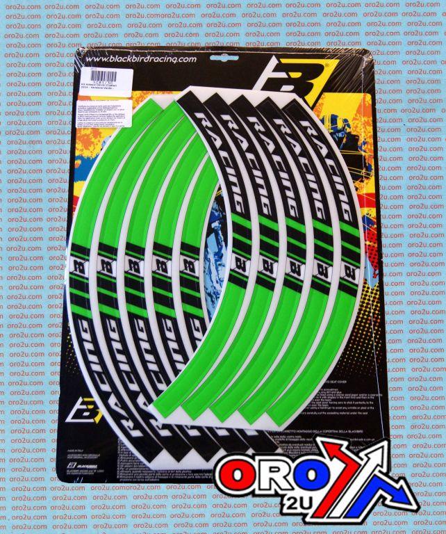 RIM STICKERS GREEN RACING, 5081/30 BLACKBIRD thumbnail 3